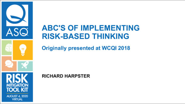 ABC’s of Implementing Risk-Based Thinking Featured Image
