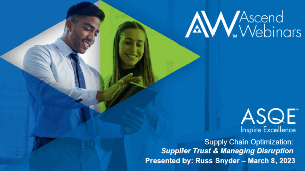 March 2023 Ascend Webinar