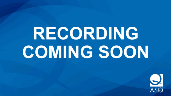 Recording Coming Soon